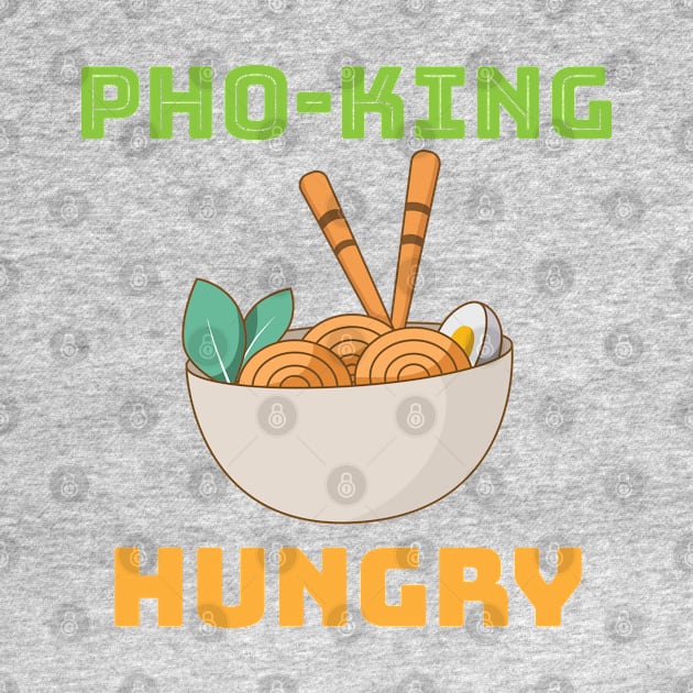 pho king hungry by sj_arts